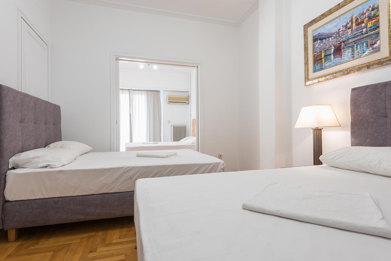 Victoria Grand Palace Apartments アテネ エクステリア 写真